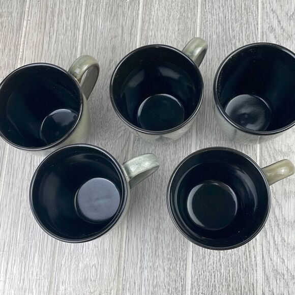 Sango 4508 Prelude Black Coffee Mugs Set of 5 - Picture 8 of 8